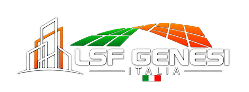 Logo LSF Genesi Italia – Costruzioni in Light Steel Frame in Veneto